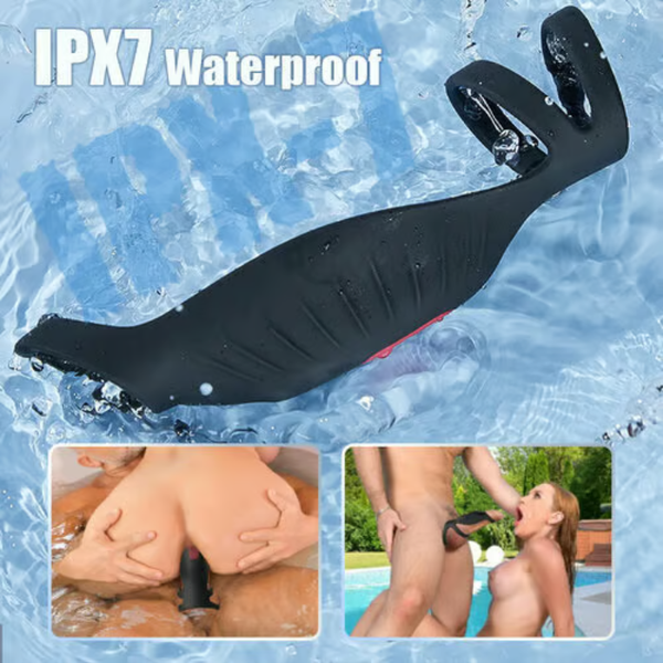 Pleasure Fusion Pro 9 Vibration Modes Efficient&Flexible Cock Ring