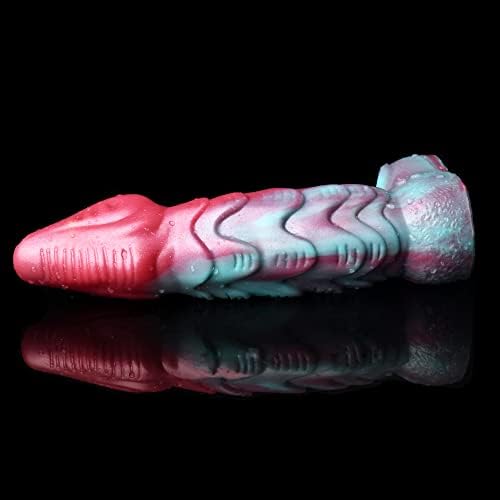 8.27  Octopus Penis Extender Sleeve – Realistic Silicone Enlargement Sleeve with Penis Ring for Men