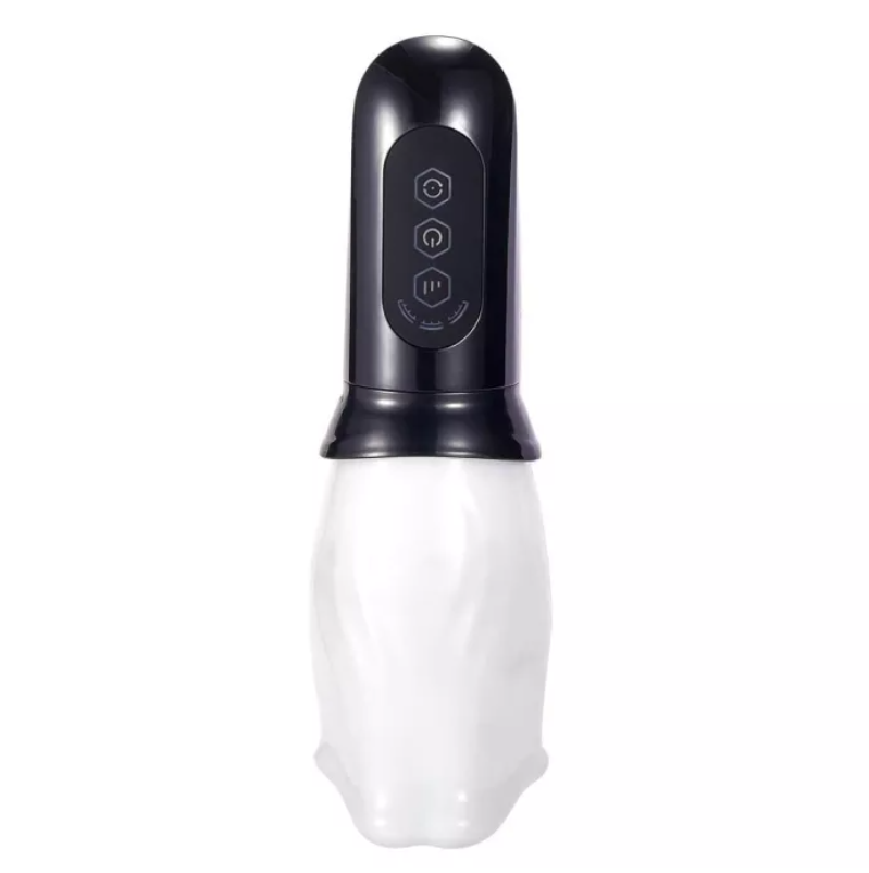 [HOT SALE] Bare Sleeve 4-frequncy Rotation 3 Speeds Oral Hands Free Masturbator