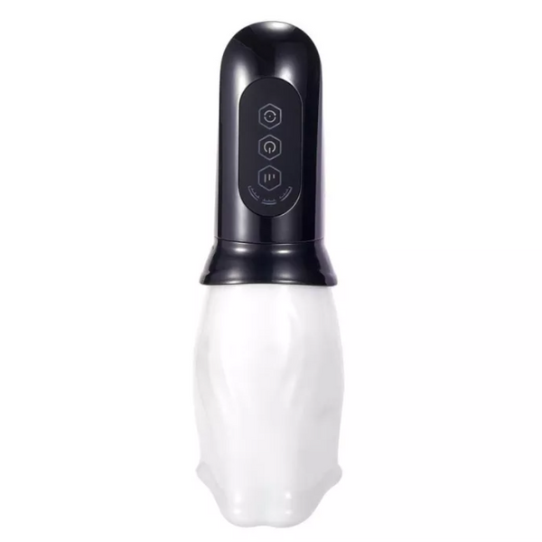 [HOT SALE] Bare Sleeve 4-frequncy Rotation 3 Speeds Oral Hands Free Masturbator